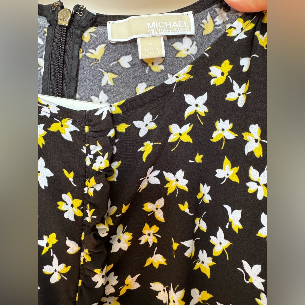 Michael Kors flower women dress size S